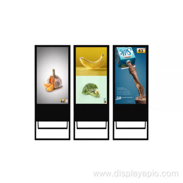 Indoor standing advertising poster led display screen